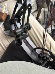 Bowtech Realm X Right Hand Black Compound Bow 70lb 29in DL 32in w/ CBE Sight