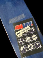 RARE 411VM Athletic Skateboard Deck 8.25” Throwback 411 Video Magazine BRAND NEW
