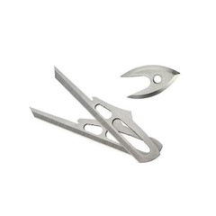 Rage Hypodermic Crossbow HD Replacement Blades, 100 125 Grain