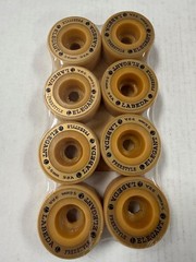 Vintage Roller Skate Wheels Factory Card Labeda Elegant Freestyle Wheels 56mm