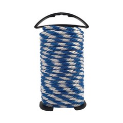 Koch Industries 3/8 in x 50 ft Blue/White Solid Braided Polypropylene Rope