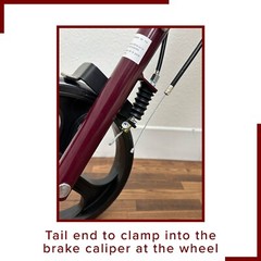 34″ Replacement Brake Cable For Medical Rollator, Walker and Folding Wheelchairs