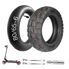 80/65-6 Scooter Tire Replacement, 255×80 10×3 Tire and Tube Set, 10 inch Tire,
