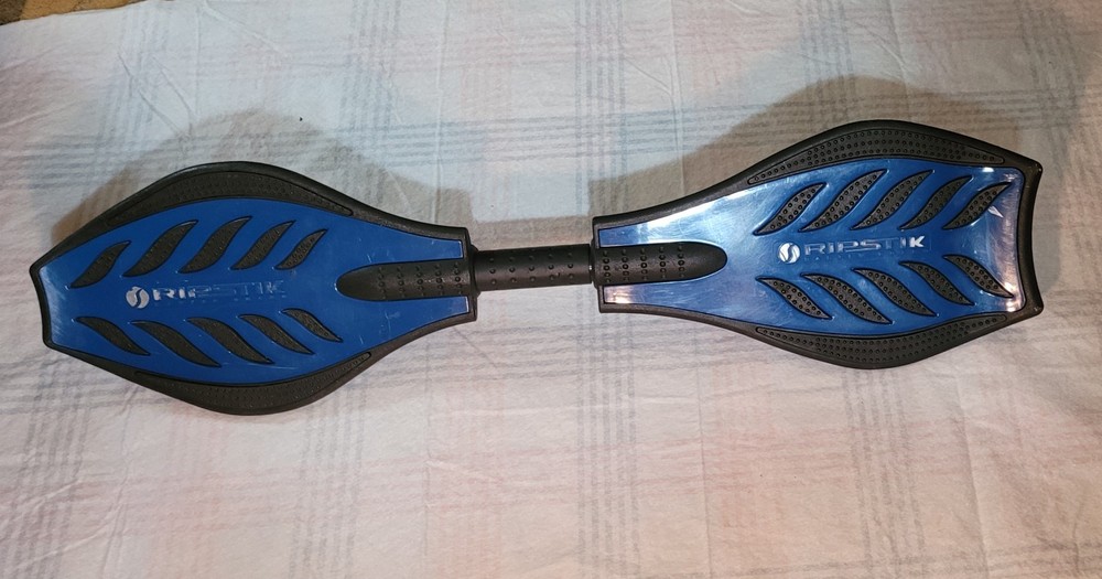Razor RipStik Caster Board Rip Stik RipStick Blue & Black Skateboard 34″ L