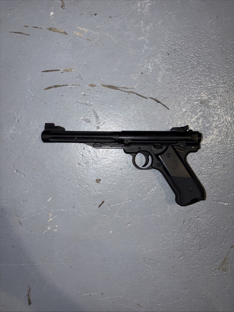 Ruger Mark IV Break Barrel .177 Cal. Pellet Air Pistol —320fps W/ Rifled Barrel