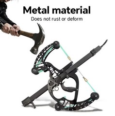 Metal Compound Bow With 50 Round Capacity For Target Shoot And Hunting