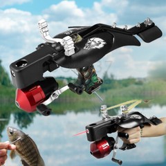 Professional Bow Fishing Slingshot Reel Slingbow Catapult Archery Bowfishing