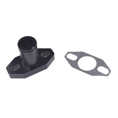 Black 32-40mm CNC Air Intake Manifold For 66cc 80cc Motorized Bike MIKUNI