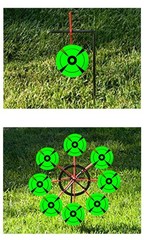 Target Stickers Self Adhesive Targets for Shooting 3″, green