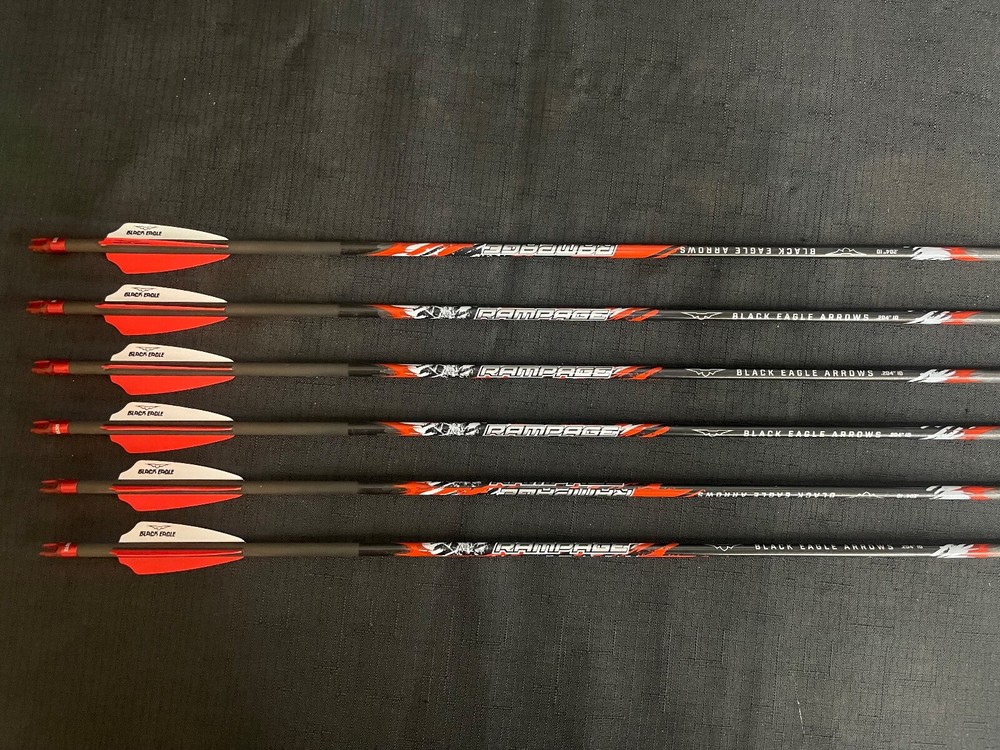 Black Eagle Rampage .300 .003 2.5″ Fusion Vanes Super Sorted 6PK BRAND NEW