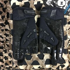 NEW MEDIUM HK Army Bones Paintball Gloves – Black/Black