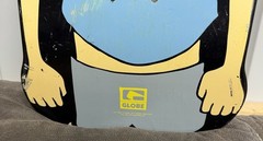 Globe x Beavis and Butt-Head Beavis Cornholio Shaped Skateboard Deck 10.25″ x 30