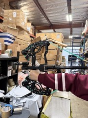 Rapid Fire Compound Bow Repeater 40-Shot 8mm Steel Ball Slingshot High Precision