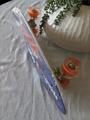 Brand new STM Mini Skate Board – 23 in length x 6.2 in width. Wheels Lights Up!