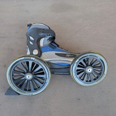LandRoller Mojo Inline Skates Blue Size Men 6 Women 7