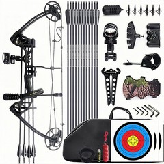 Lanneret Compound Bow 0-70 lbs Right Hand Hunting Kit