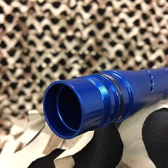 New GoG Paintball Smart Parts All American Freak Barrel Front – 14in – Dust Blue
