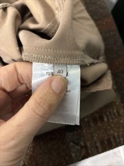 Authentic Gucci Equestrian Riding Pants Horse Bit Made in Italy Sz 40 IT Khaki