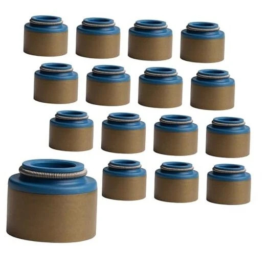 16pcs Rubber Positive Valve Stem Seal – Fits an» Valve Stem and a 0.530 11/32