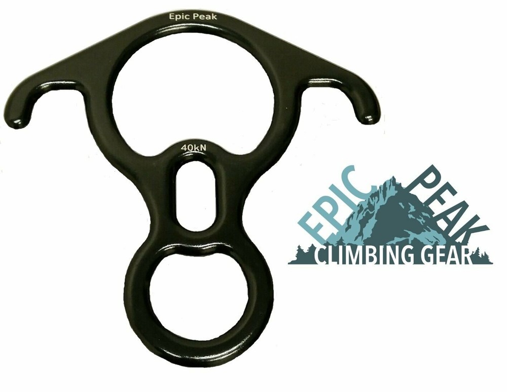 Epic Peak Rescue Figure 8 Descender Large Bent-ear w/Free Decal