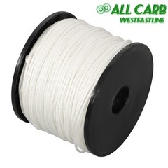 1/8in × 500ft Nylon Solid Braid Rope High UV Abrasion Resistance Industrial