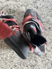La Sportiva W Solution Comp Size 37.5 Climbing Shoes Made In Italy Used Vibram