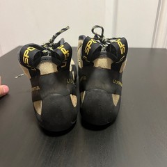 La Sportiva TC Pro Rock Climbing Shoes Mens EU 42.5 US 9.5 Tan Black Vibram