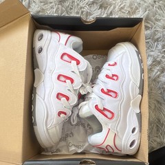 Osiris D3 OG Men’s Skateboarding Shoes White Red Grey US Size 7