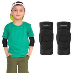 Kids/Youth Knee Pads Elbow Pads Compression Support Sleeve with Thickened Pad…