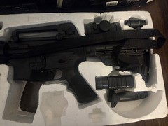 Double Eagle M83 A2 Electric Airsoft Rifle 37″ overall + Ammo