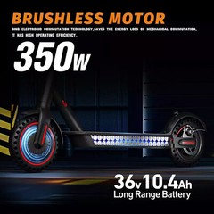 Electric Scooter for Adult 2400W Dual Motors 43Miles 40MPH Off-Road Scooter BQ
