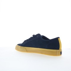 DC Manual LE ADYS300742-NKH Mens Blue Suede Skate Inspired Sneakers Shoes