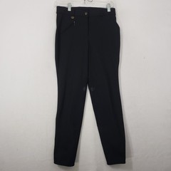 Ovation Knee Patch Horseback Riding Breeches Women’s 26 Reg Black Equestrian