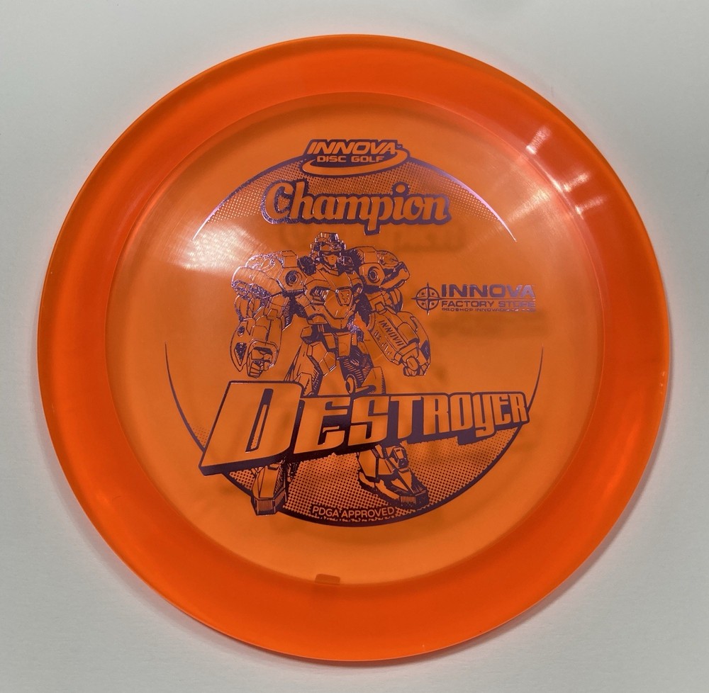 Innova 💎 Champion Destroyer – Penned Jolly Launcher DX Stamp – Purp 175 Rare 💎