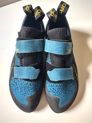 La Sportiva Zenit Climbing Shoes Mens Sz 8.5 Women’s Sz 9.5 EU 41 Neptune Blue