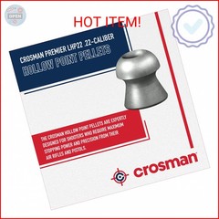 Crosman Premier LHP22 .22-Caliber Hollow Point Pellets (500-Count)