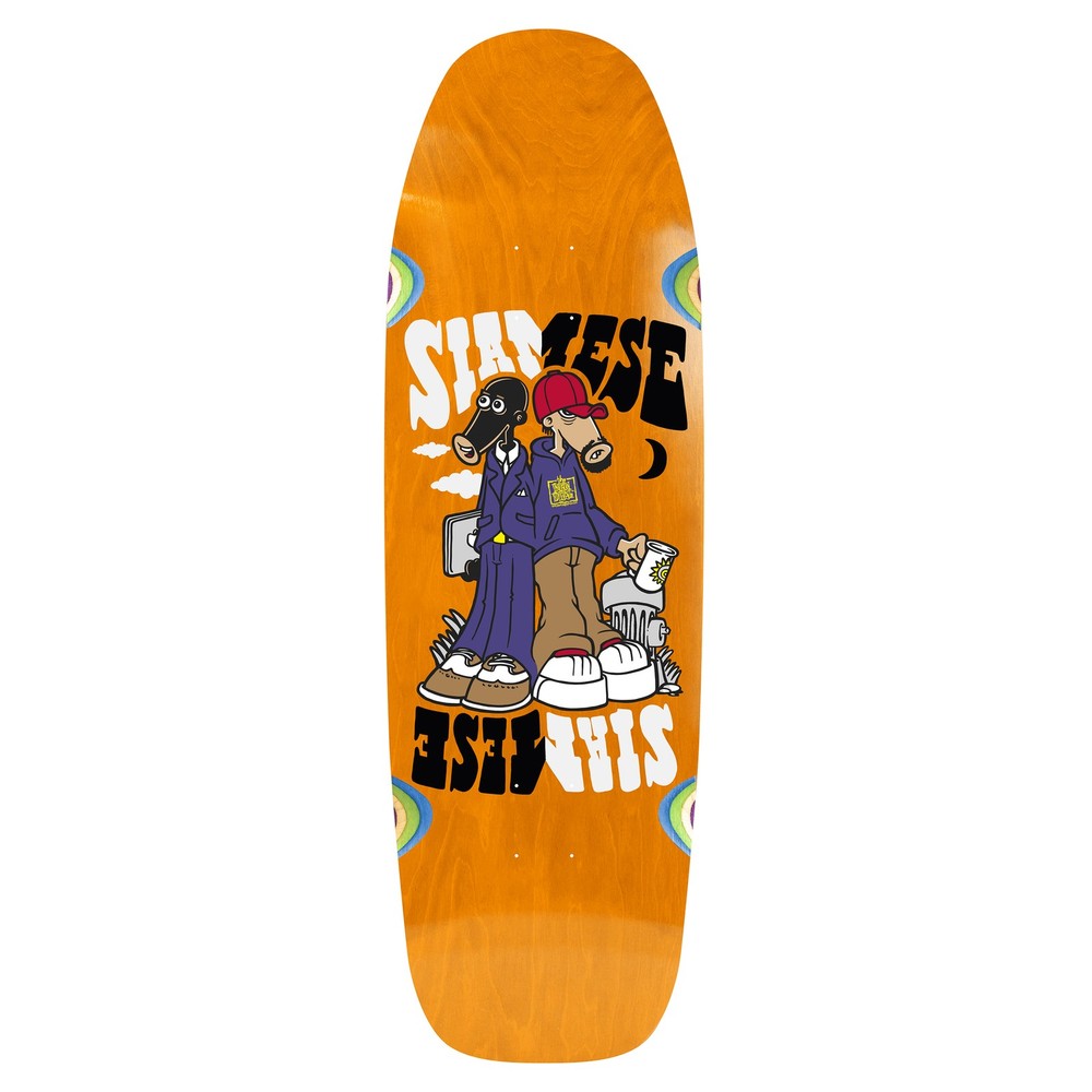 New Deal Skateboard Deck Siamese OG Shape (Assorted) 9.62″ x 31″