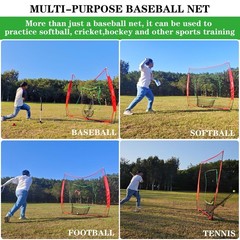 7x7FT Baseball Net for Any Skill Level Players to Batting&Hitting&Pitching | …