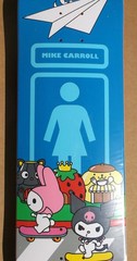 2016 GIRL X SANRIO MIKE CARROLL «SANRIO WORLD» SKATEBOARD DECK HELLO KITTY