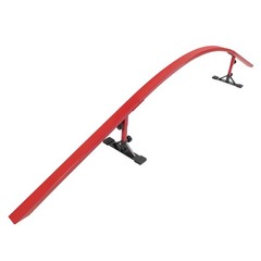 Ultimate Skateboard Rail Grindrail Ramp Kit Adjustable Rainbow Flat Incline Rail