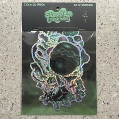 Cactus Jack Travis Scott X SpongeBob SquarePants 12 – Sticker Pack RARE