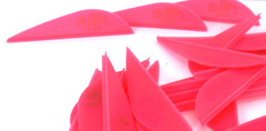 2.5″ Vanes Tonys All New Super Wave Archery Vanes Pink 50PK TNYSWV3343D