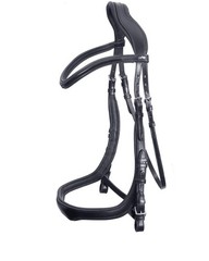 Schockemohle Equitus Delta Bridle Black/Silver Anatomical | NO IMPORT FEES