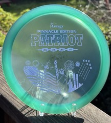 Legacy Discs Patriot Pinnacle Edition Clear Green Fairway Driver 175g New