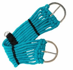 BLACK or TEAL Shetland Pony Mini Cotton Western Rope String Girth Cinch 14440 58