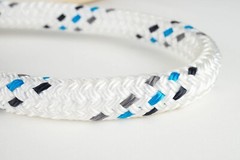 Strongest Double Braid Polyester Cable Wire Pull Pulling Rope W/ 6″ Spliced Eyes