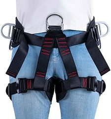 Thicken Professional Safety Belt with Magnesium Alloy Connection Ring – Tree …