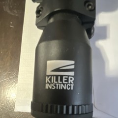 Killer Instinct Lumix 4×32 IR-E Crossbow Scope Black Illuminated Reticle Optics