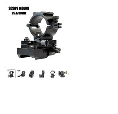 Laserspeed adjustable ring mount for 30mm/25mm Picatinny rail