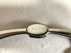 Winning Tongue Plate WTP Gag Bit with Normal Plate 5.5″ 14cm